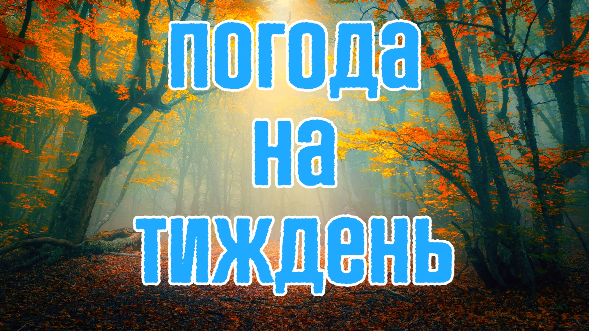 Погода на тиждень