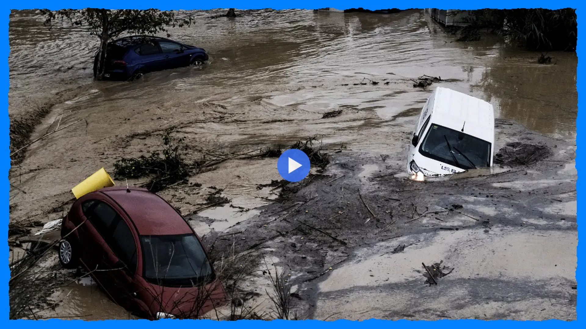 Severe weather and heavy rain moving across Europe
