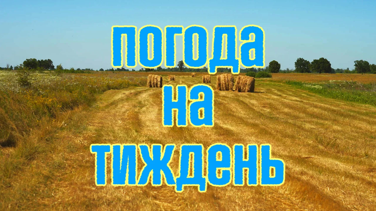 Літо повертається, але з дощами: прогноз погоди на тиждень 15–21 червня Прогноз погоди на тиждень