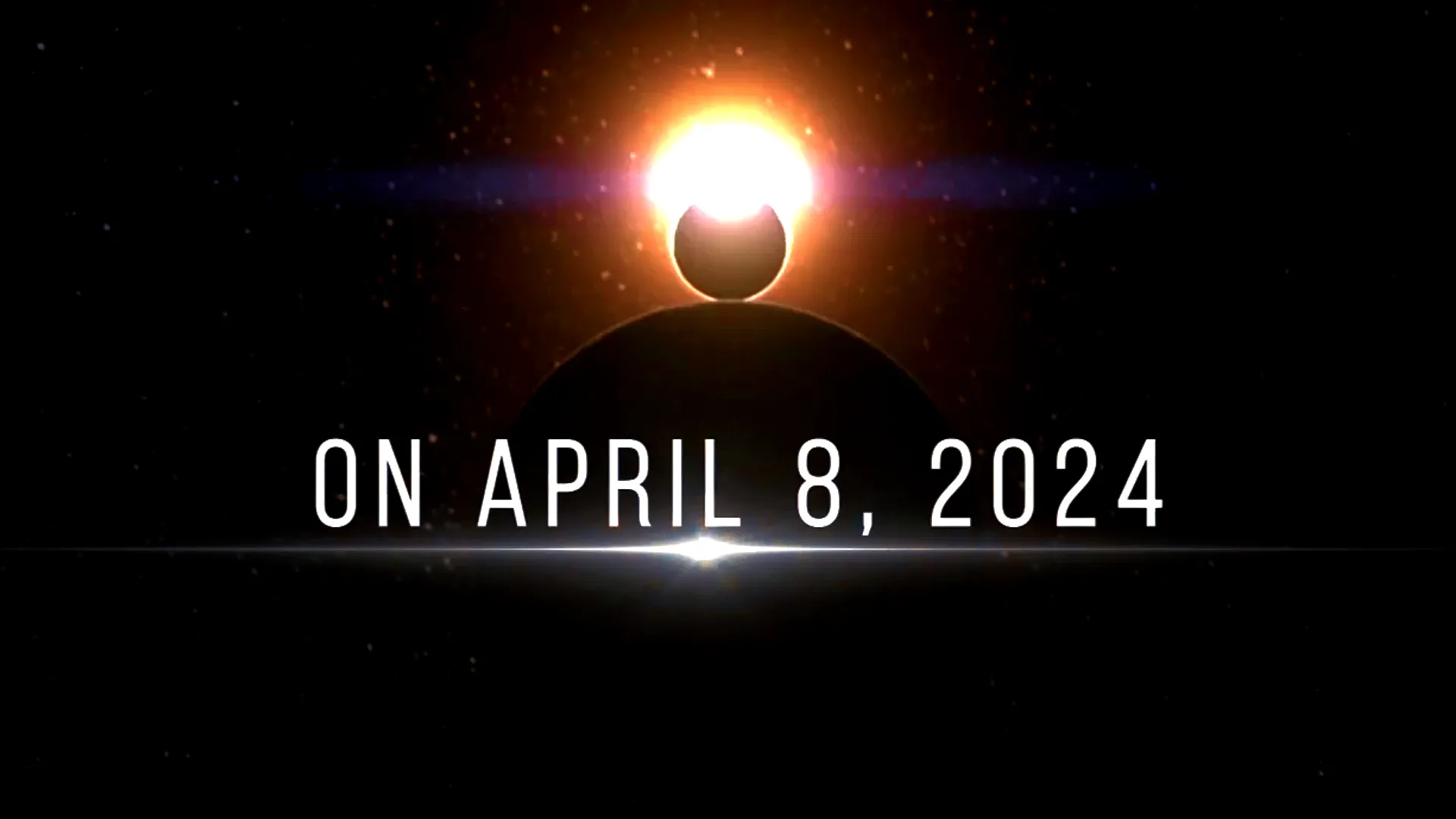 Що буде 8 квітня 2024 року: Повне сонячне затемнення Total eclipse