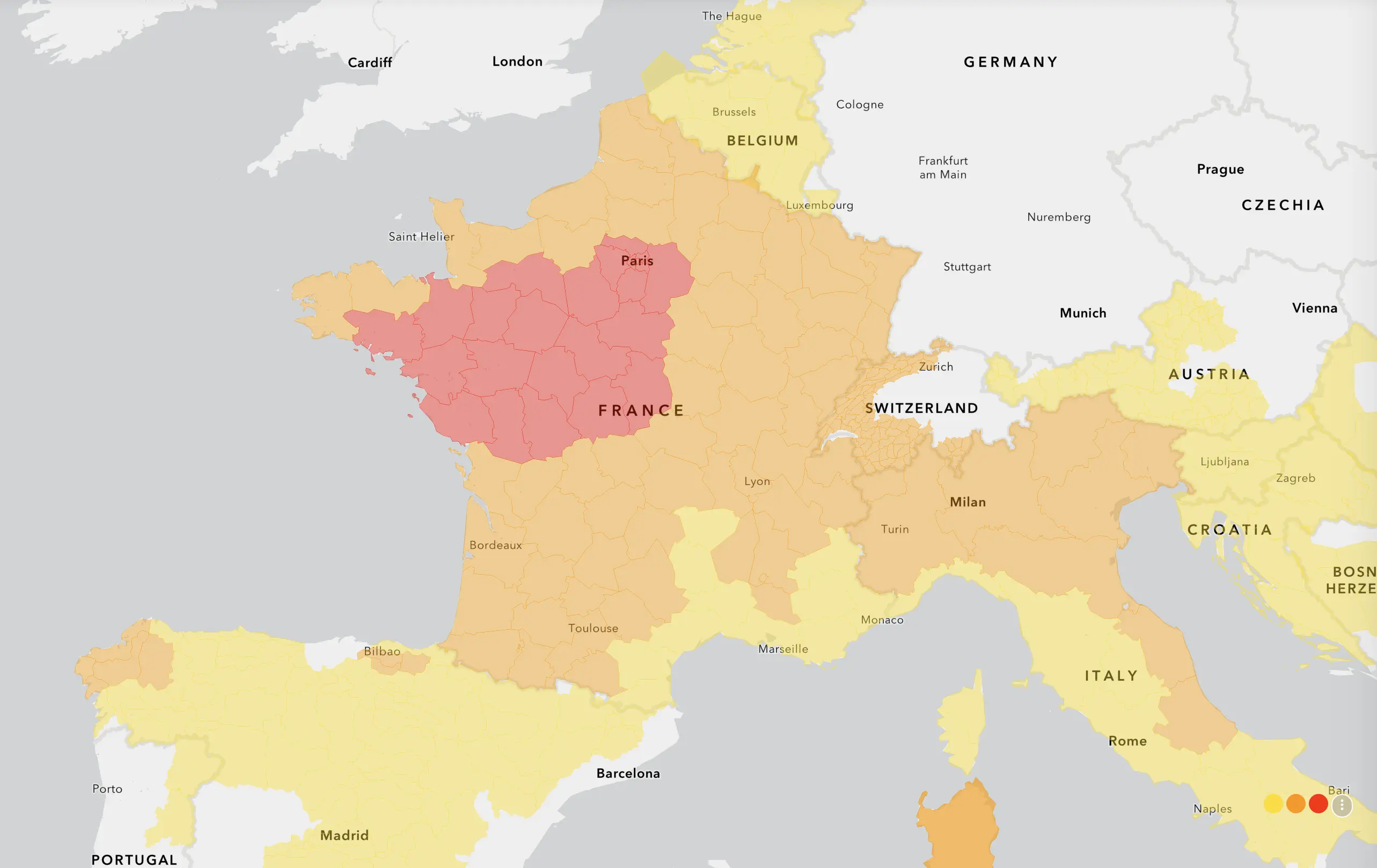 Europe Heat Dome Emergency