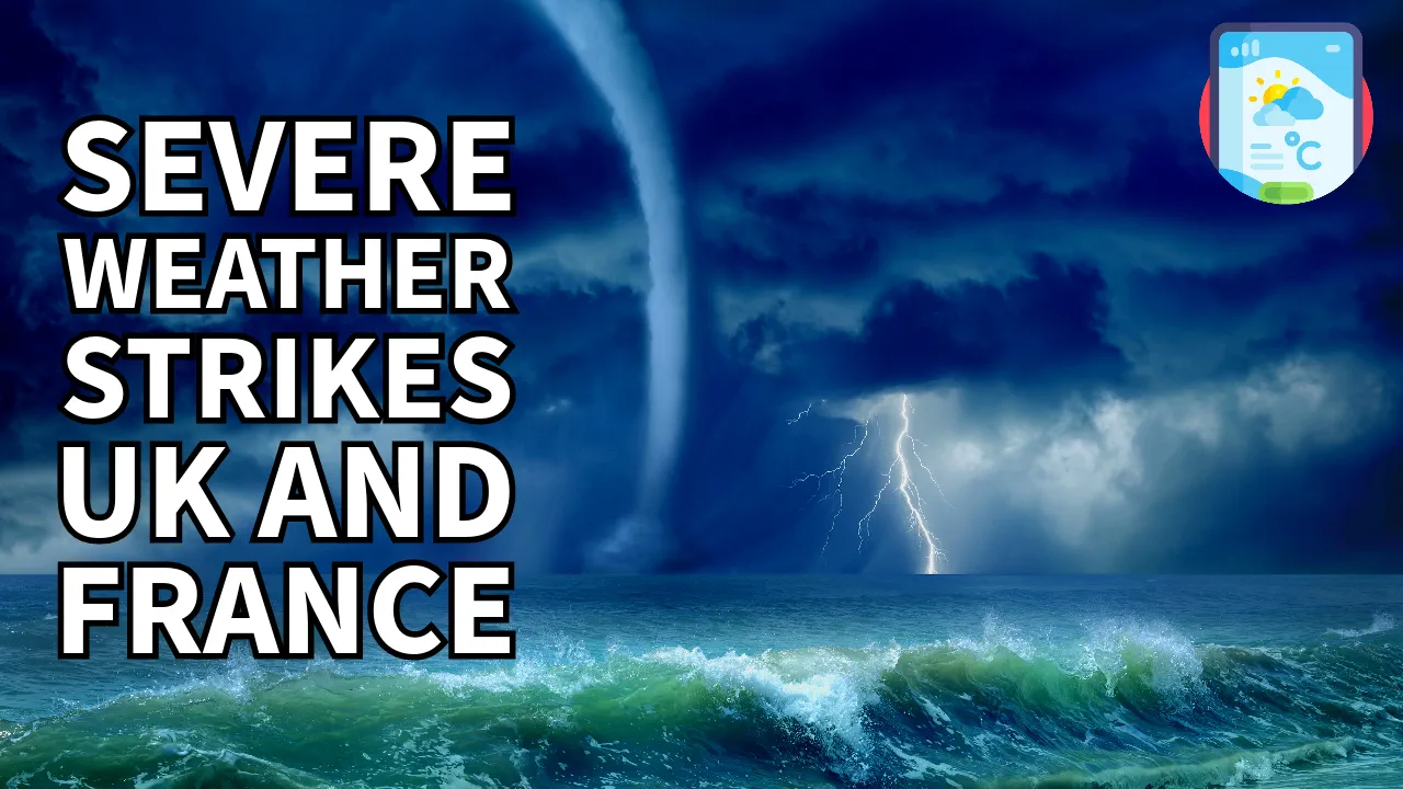 Severe Weather Strikes UK and France
