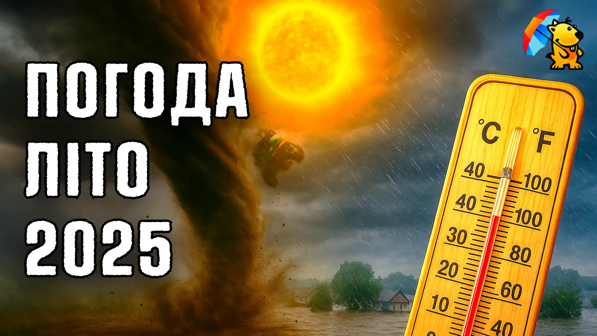 Погода на літо 2025