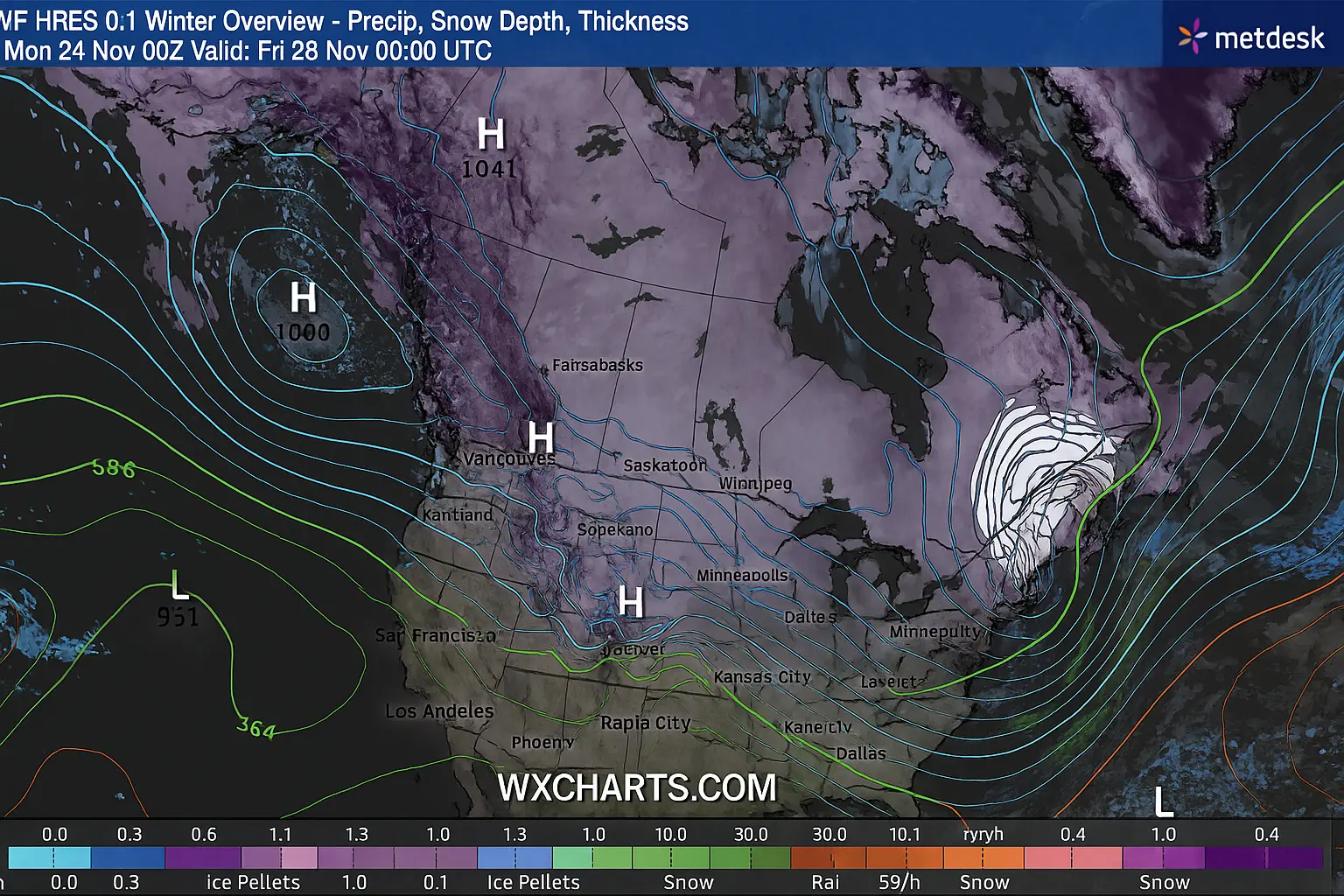 Thanksgiving Weekend 2025 Weather Outlook