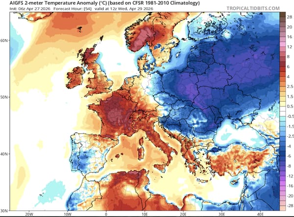 Europe Weather Warning