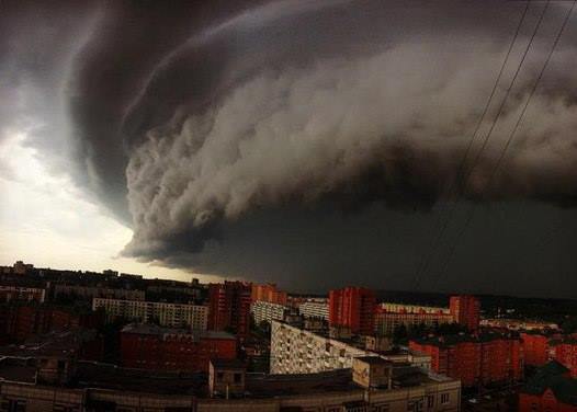 У Москві оголошено жовтий рівень небезпеки у зв'язку з погіршенням погоди