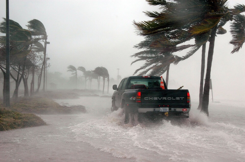На американский город Талса обрушился мощный ураган
