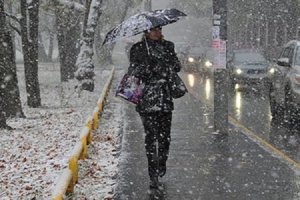 В Украину пришло первое зимнее похолодание