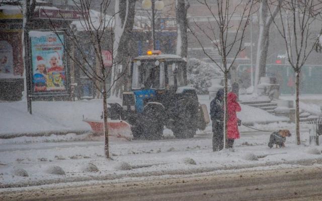 Снежный коллапс в Украине