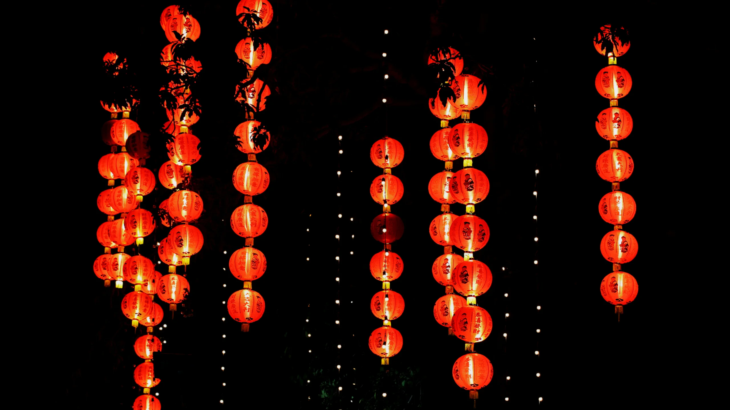 flashlights Chinese new year