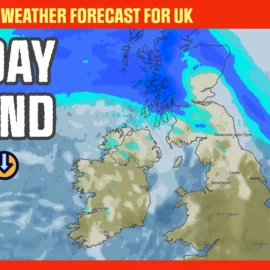 10 day weather trend for UK : mild start of February