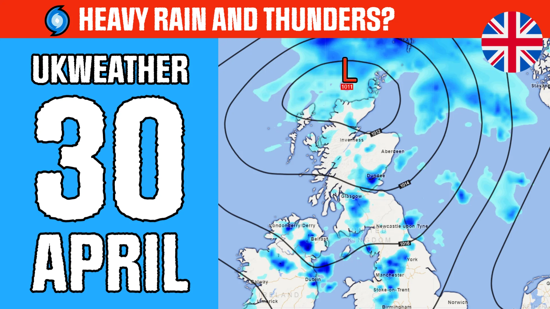 UK Weather Forecast April 30