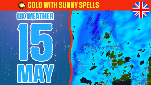 UK weather forecast for tomorrow