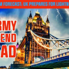 Weekend Storm Alert: UK Faces Lightning Strikes and Heavy Rain