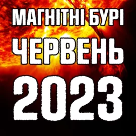 Магнитные бури в июне 2023 Украина