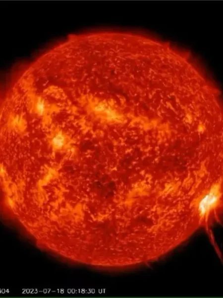 geomagnetic storm solar flare