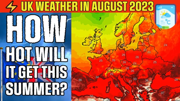 UK Weather in August 2023