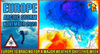 Europe Arctic Storm November 2023 : Heavy Snowfalls and Cold Snaps