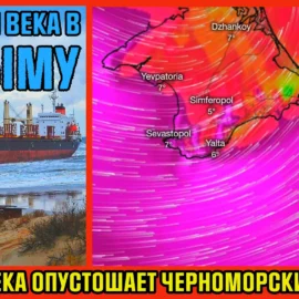 Шторм века в Крыму : Черное море вышло из берегов
