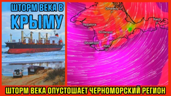 Шторм века в Крыму