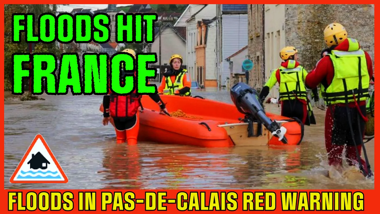 floods hit northern France