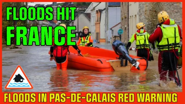 floods hit northern France