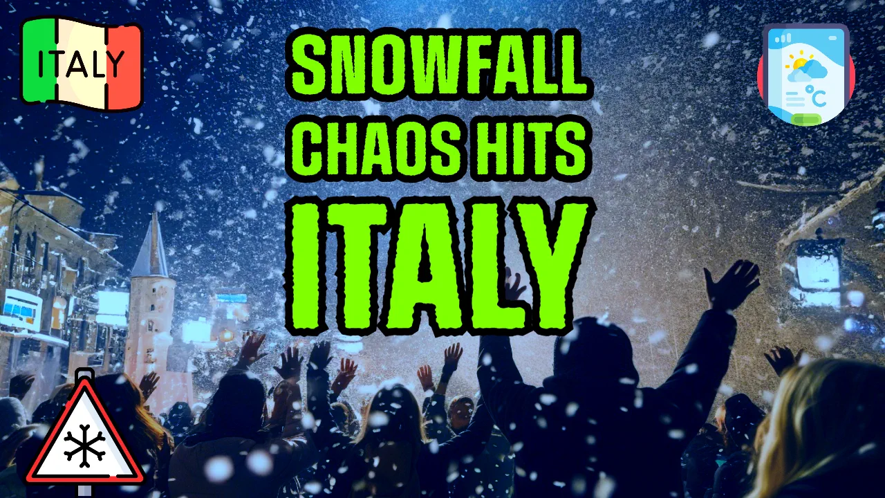 Snowfall Chaos Hits Aosta Valley