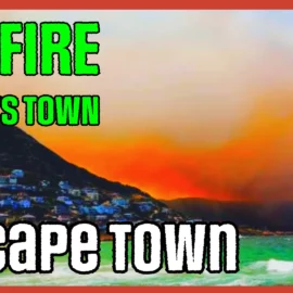 Cape Town Fire : Big Fire Simon’s Town, South Africa