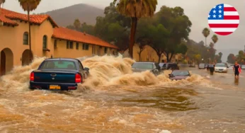 Обзор природные катаклизмы сегодня, наводнение в Калифорнии, град в Австралии, Япония под снегом, Бразилия затоплена.