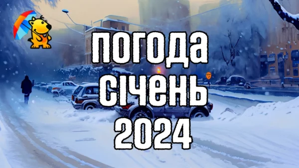 Погода на Січень 2024