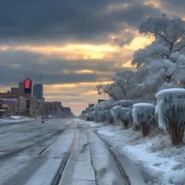 Freezing Rain Alert: Dangerous Ice Storms Loom Over Northeastern US This Weekend