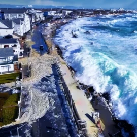 Major Storm Impacts California\'s Central Coast