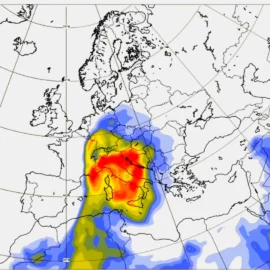 Sahara dust Blankets Central Europe, Affecting Air Quality in Italy, Slovenia, and Croatia