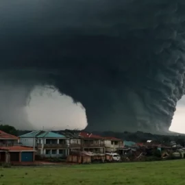 Tornado in Tongaat, KwaZulu-Natal, SA (June 4, 2024)