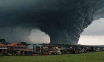 Tornado in Tongaat, KwaZulu-Natal, SA (June 4, 2024)