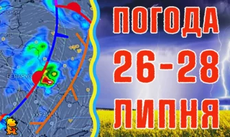 Прогноз погоды 26-28 июля. В Украину вернется невыносимая жара.