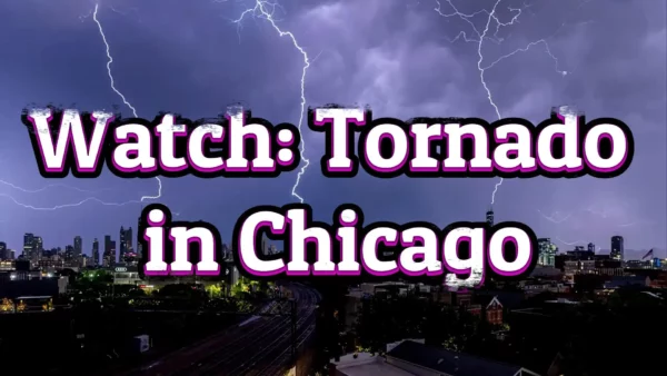 Tornado in Chicago