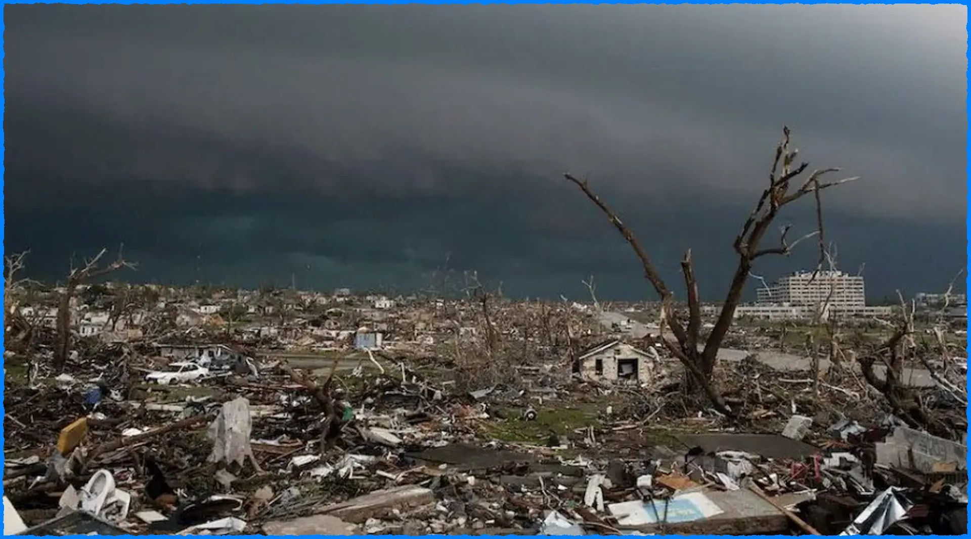 The 2011 Joplin tornado, Missouri.