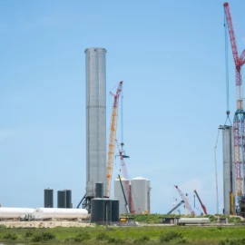 Tropical Storm Francine Floods SpaceX Starbase in Texas