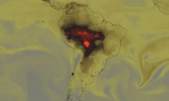 Forest Fires in Brazil and Bolivia