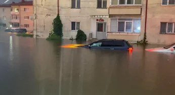 6 Months Worth of Rain Hits the Black Sea Coast of Eastern Romania, Causing Severe Flooding