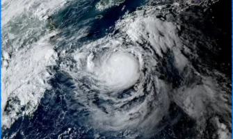 Tropical Storm Bebinca Heads Towards Shanghai, China