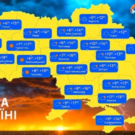 Прогноз погоди на завтра по 30-31 жовтня. Останні погожі дні перед холодним листопадом. 