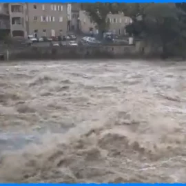 France Faces Severe Flooding - Ardèche Cévennes region