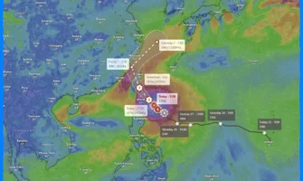 Typhoon Kong-rey Makes Historic Landfall in Taiwan as Strongest Storm Since 1996