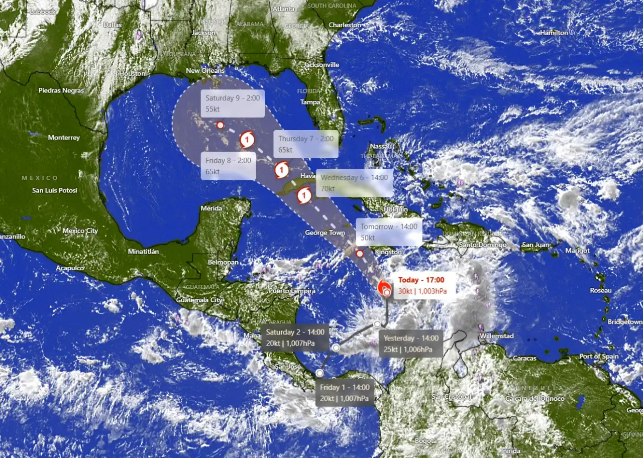 Tropical Depression Eighteen