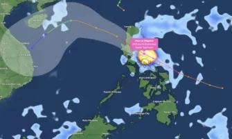 The fifth typhoon in three weeks is heading towards the Philippines! Typhoon Pepito.