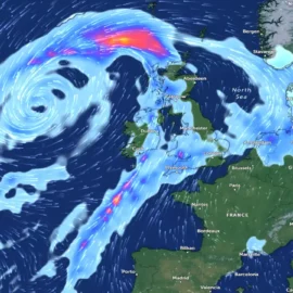 Bomb Cyclone Alert: Storm Bert to Slam UK and Ireland with Fierce Winds, Flooding, and Snow Chaos