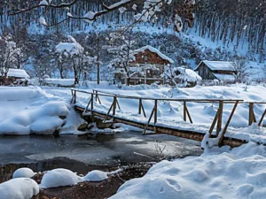 Snowfall in Lovech