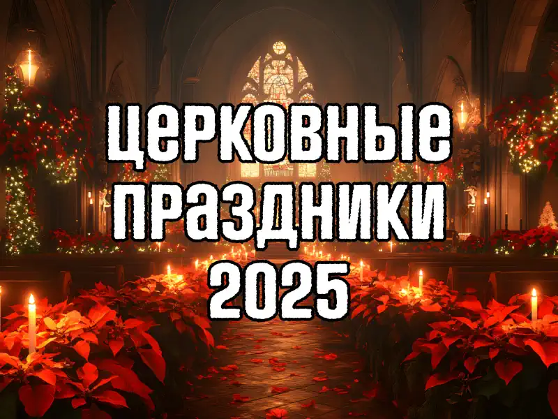 Церковные праздники в 2025